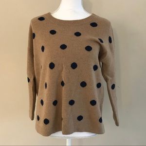 Madewell Polka Dot Sweater